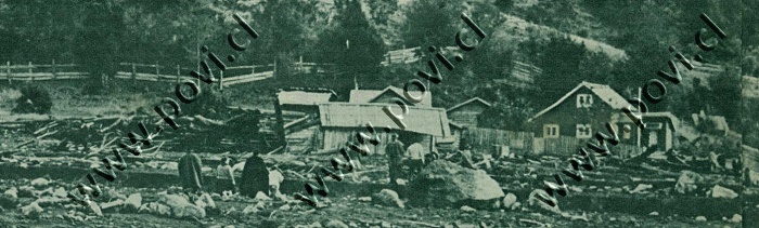 03-03-1964 · lahar destruye el 50% del poblado de Coñaripe