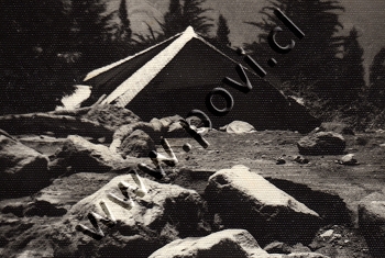 30-12-1971 · casa sepultada por lahar · ribera del Turbio